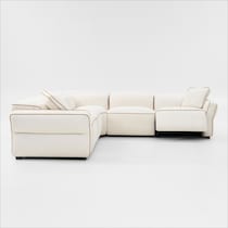 connor white sectional   