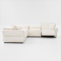 connor white sectional   