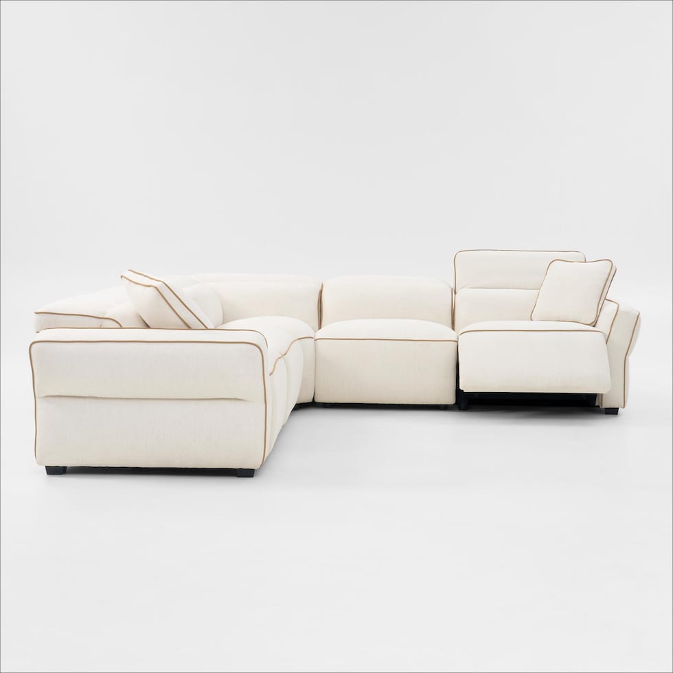 connor white sectional   