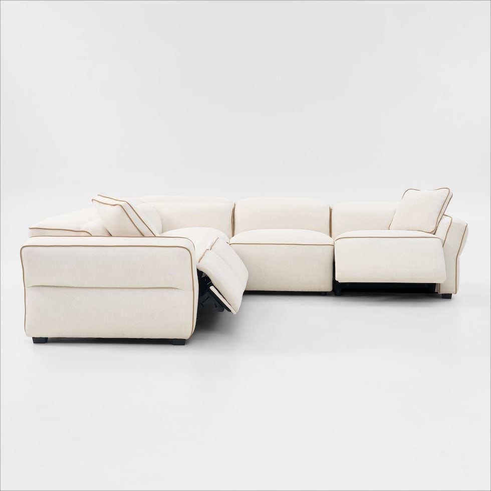 connor white sectional   