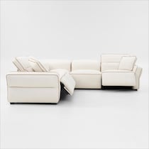 connor white sectional   