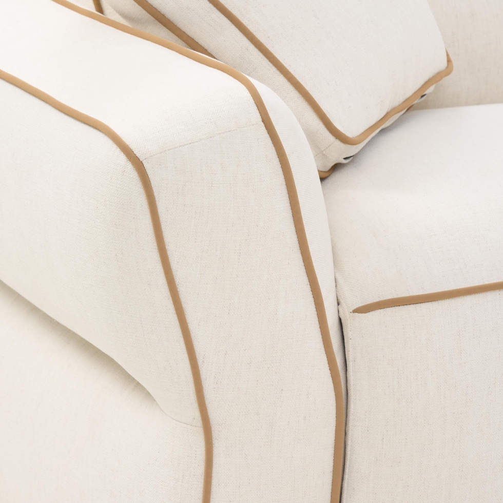 connor white sectional   