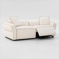 connor white sofa   
