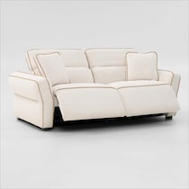 connor white sofa   
