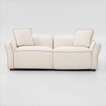 connor white sofa   