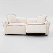connor white sofa   