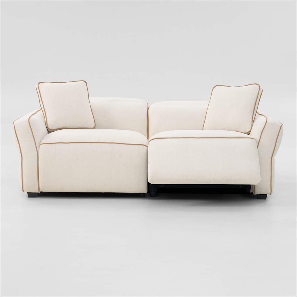 connor white sofa   