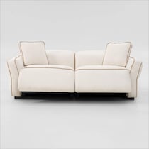 connor white sofa   