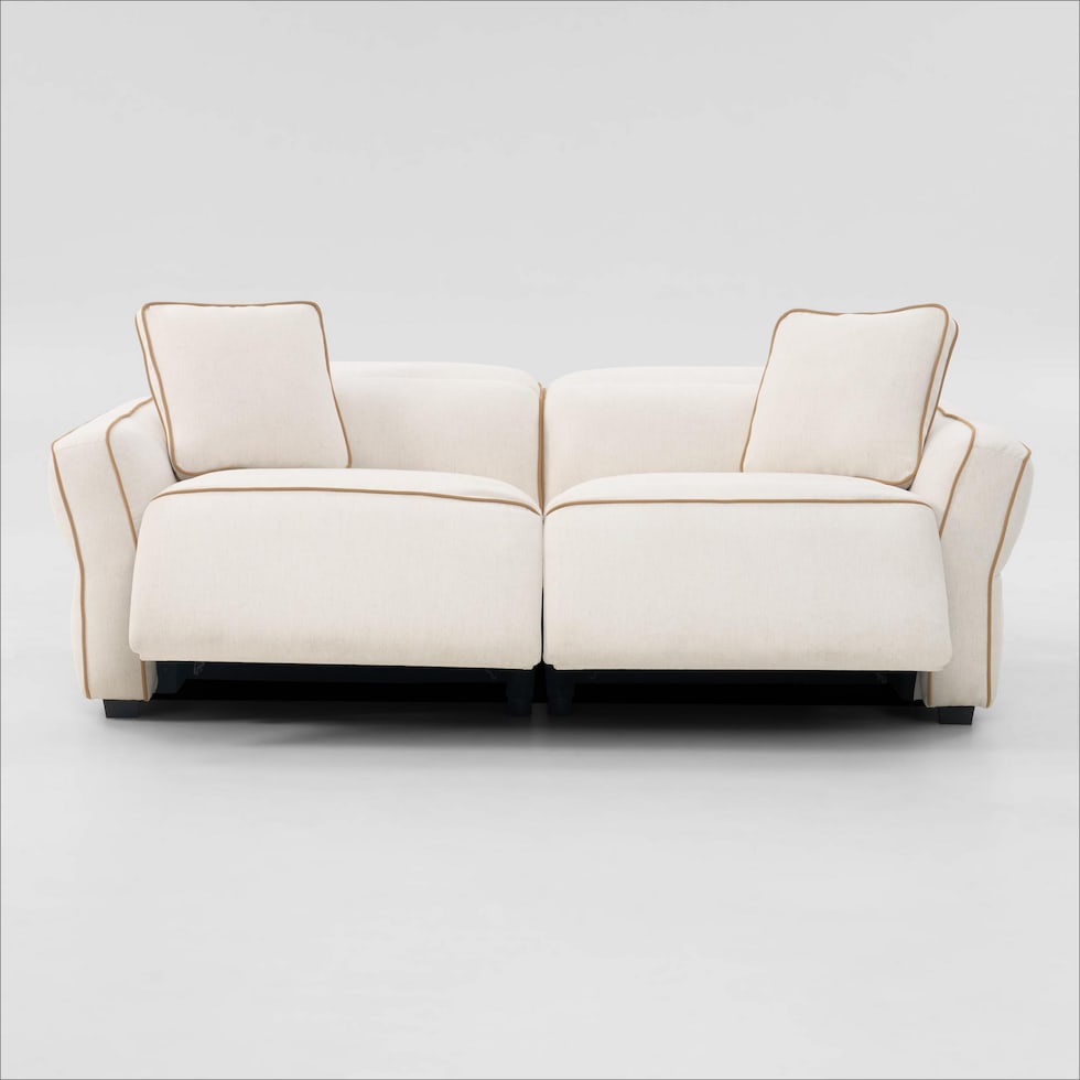 connor white sofa   