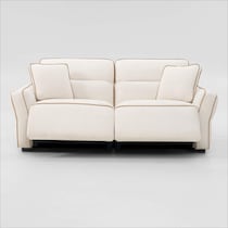 connor white sofa   