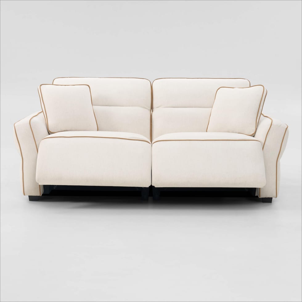 connor white sofa   