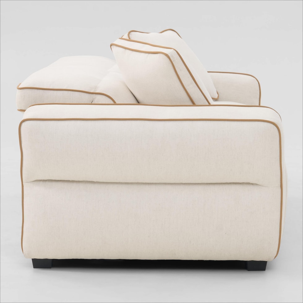 connor white sofa   