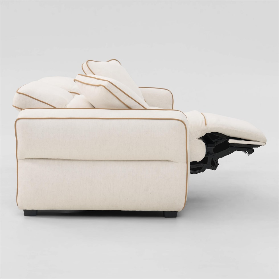connor white sofa   