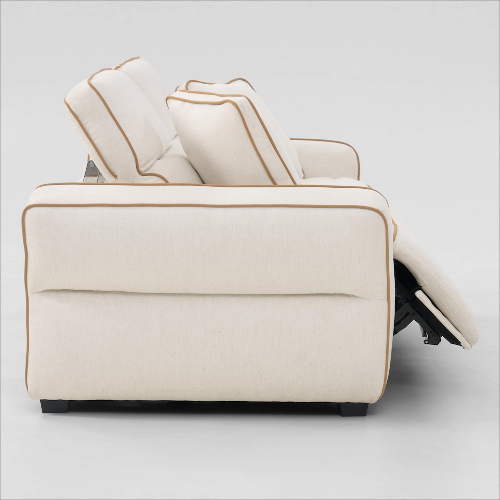 connor white sofa   