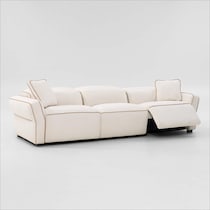 connor white sofa   