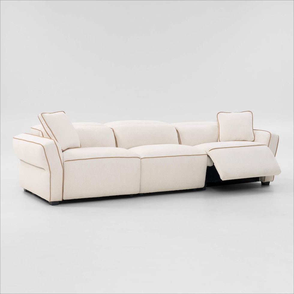 connor white sofa   