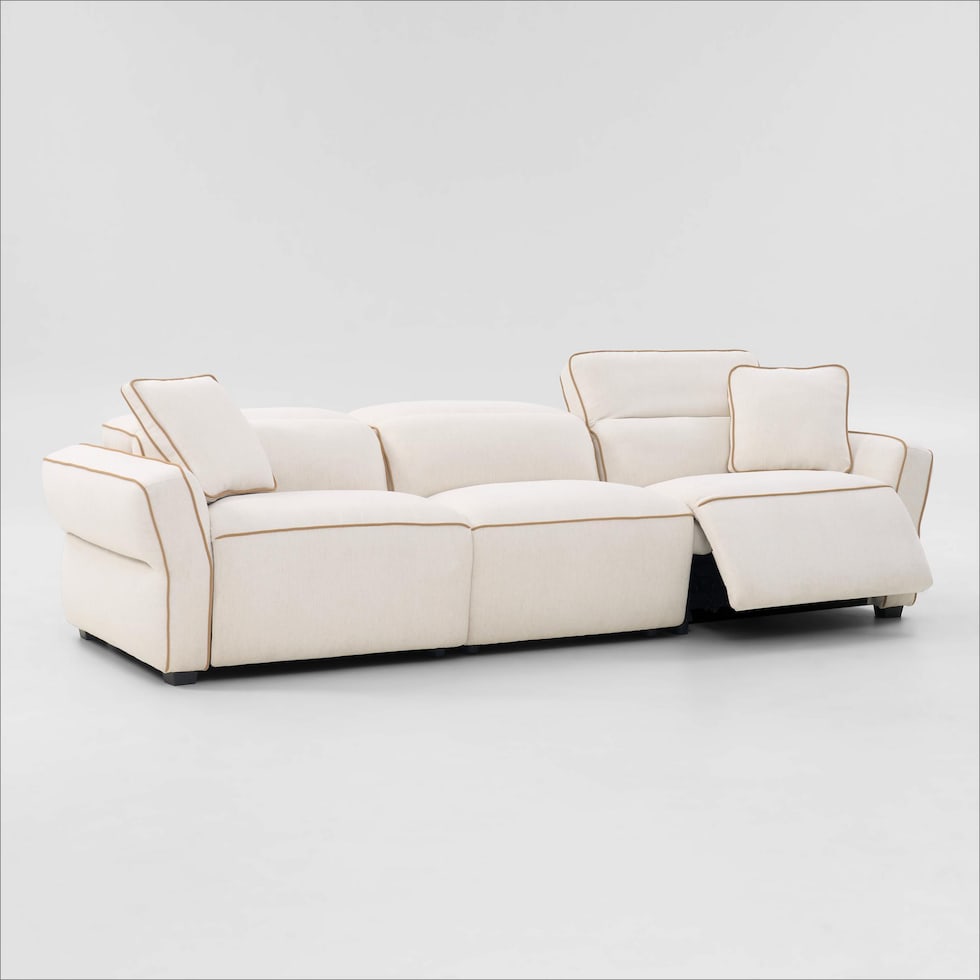 connor white sofa   