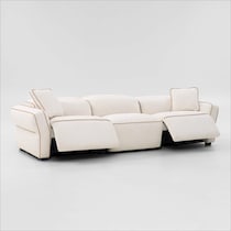 connor white sofa   