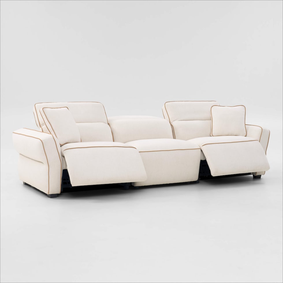 connor white sofa   