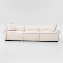connor white sofa   