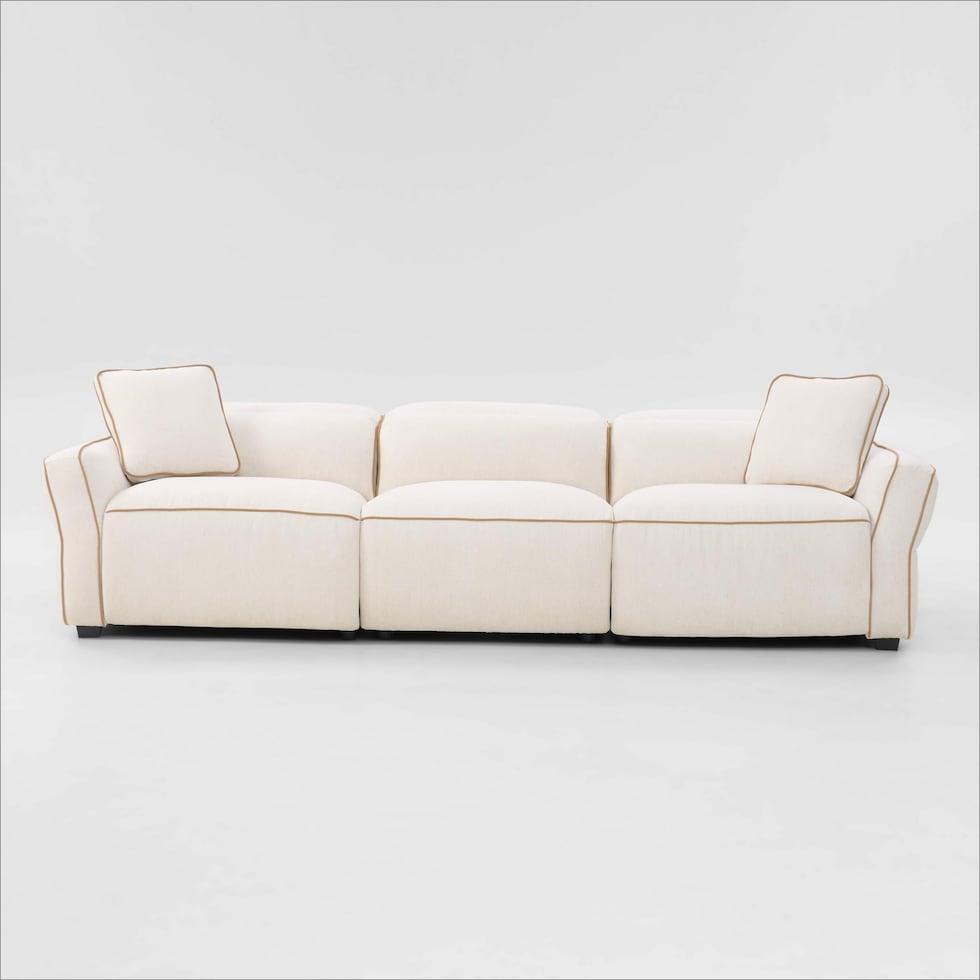 connor white sofa   