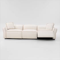 connor white sofa   