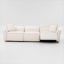 connor white sofa   