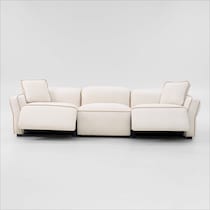 connor white sofa   
