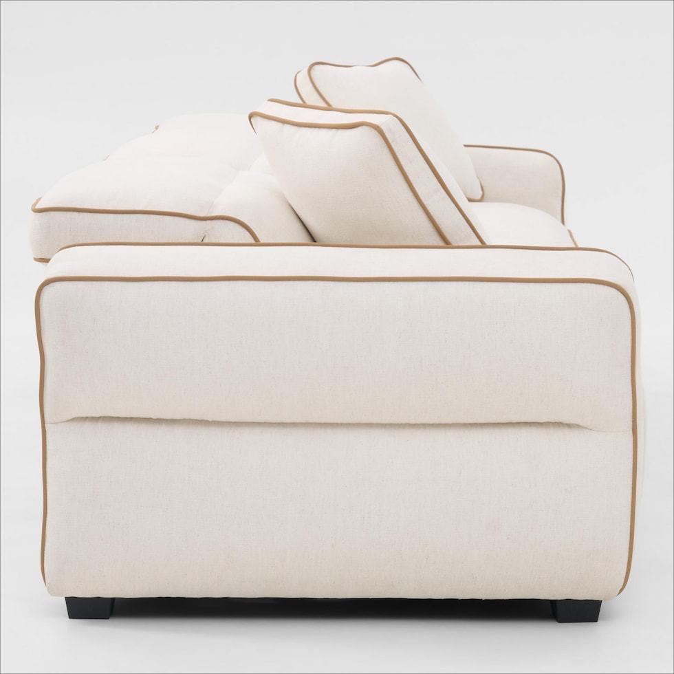 connor white sofa   