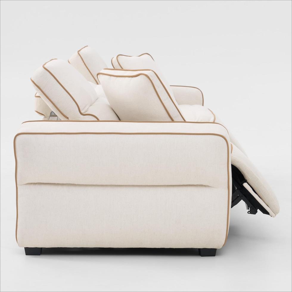 connor white sofa   
