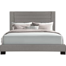 conrad gray king bed   