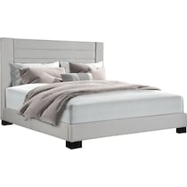 conrad gray king bed   