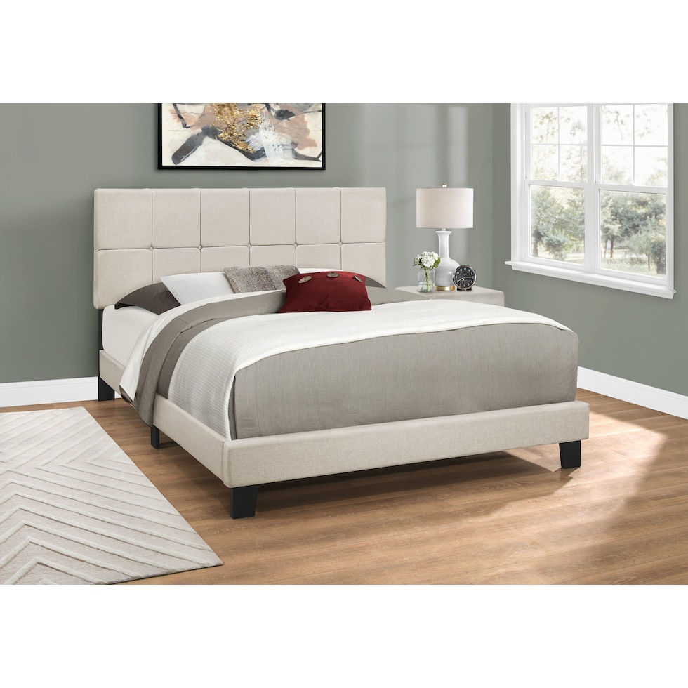 constance neutral queen bed   