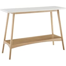 copa neutral console table   