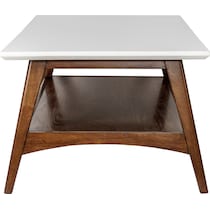 copa pecan coffee table   