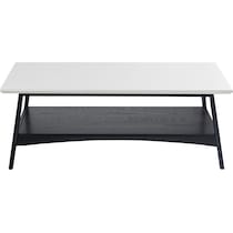 copa white coffee table   