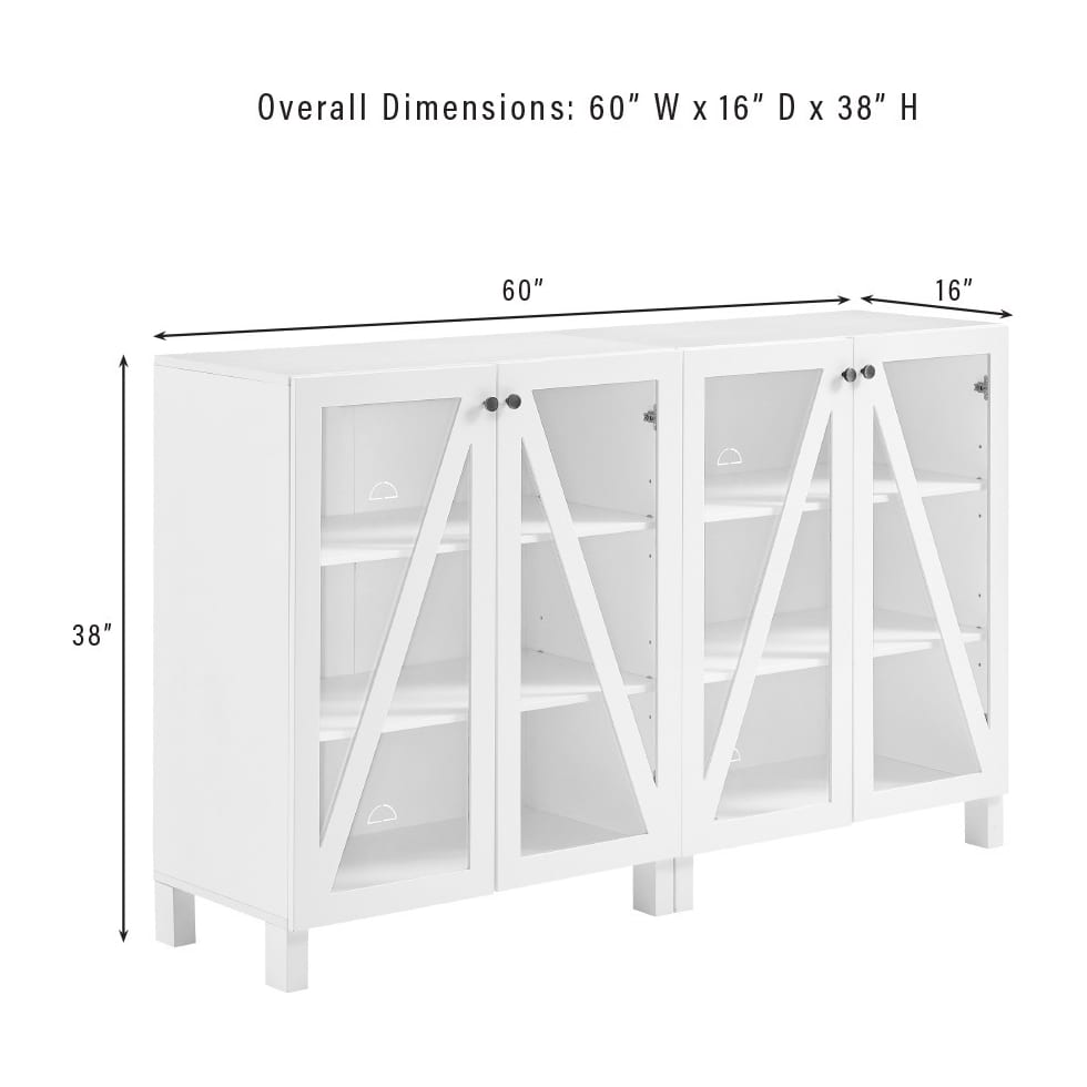 cora black sideboard   