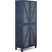 cora blue kitchen pantry   