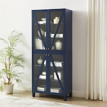 cora blue kitchen pantry   