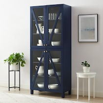cora blue kitchen pantry   