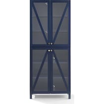 cora blue kitchen pantry   