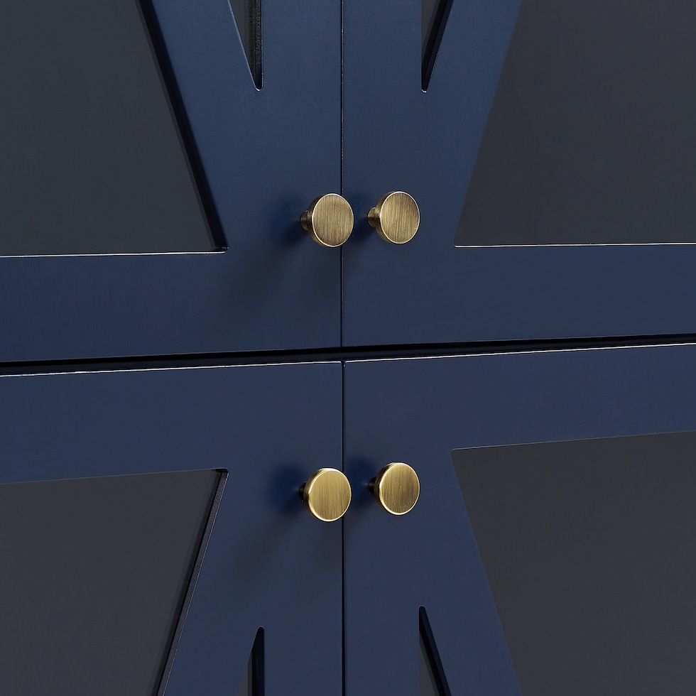 cora blue kitchen pantry   