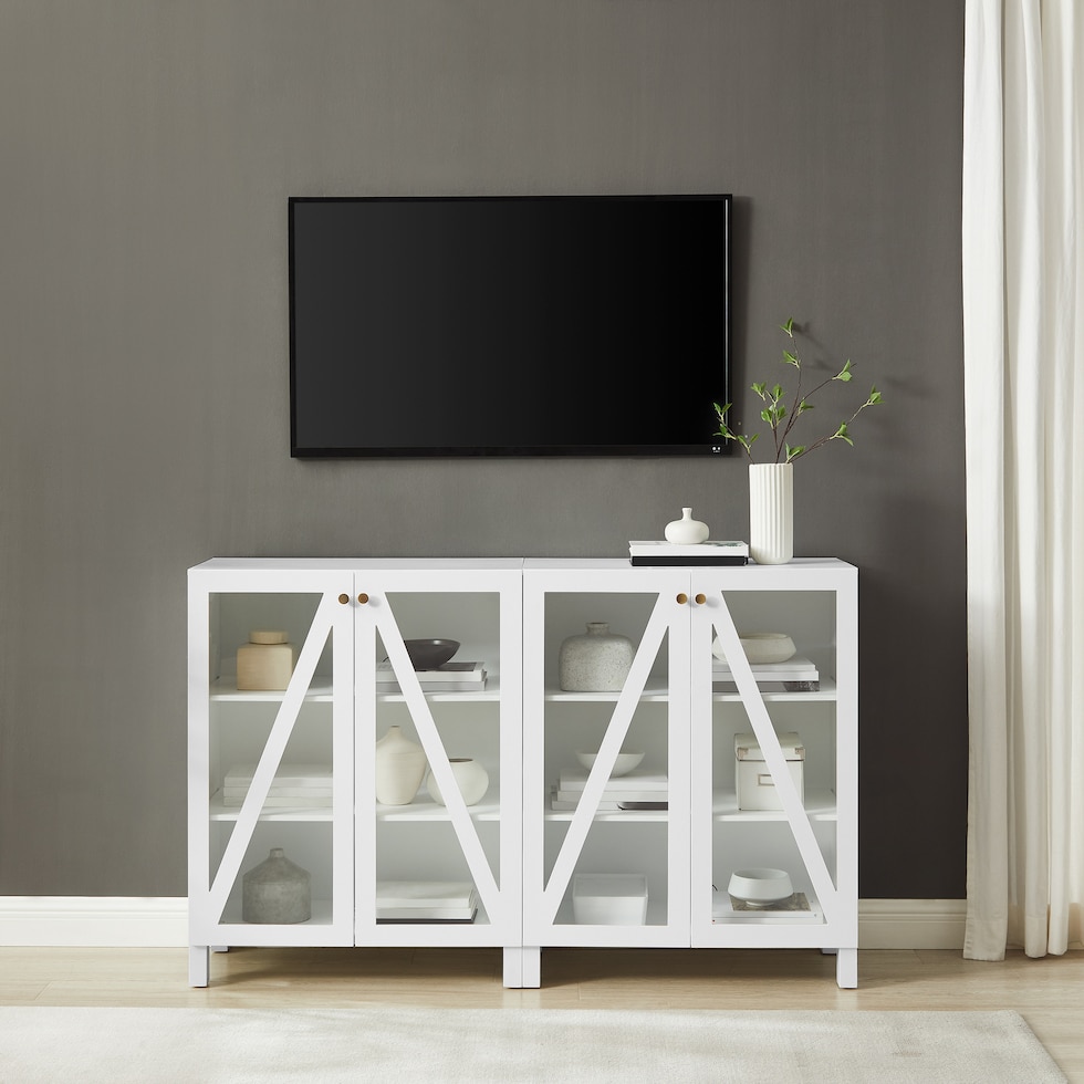 cora white sideboard   