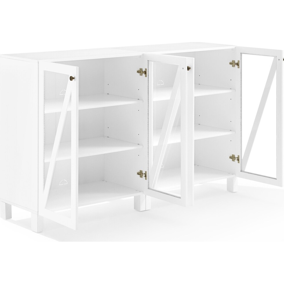 cora white sideboard   