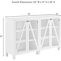 cora white sideboard   