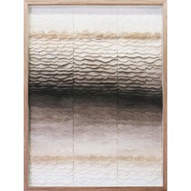 coral gray wall art   