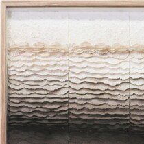 coral gray wall art   