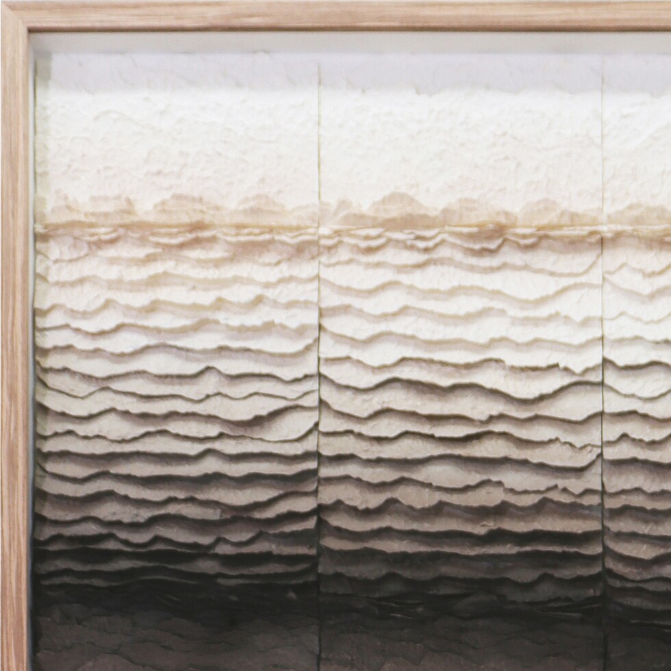 coral gray wall art   