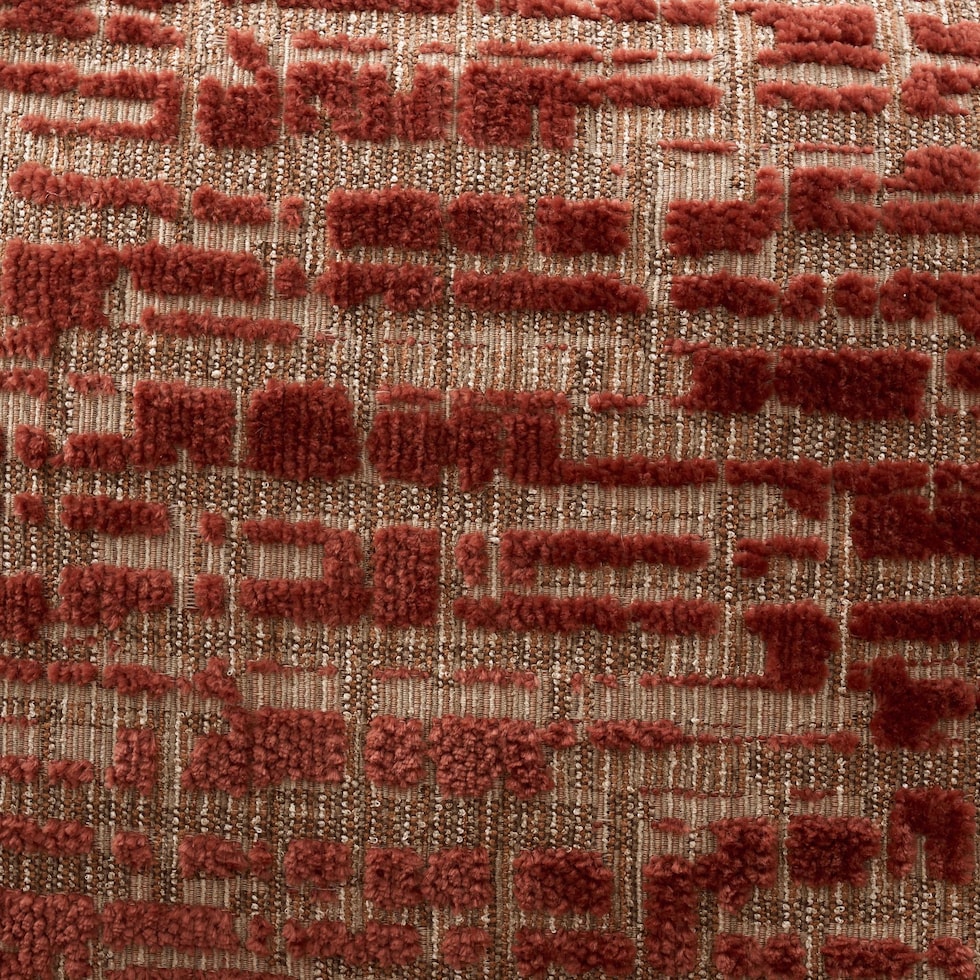 coral orange chair   