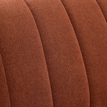 coral orange chair   